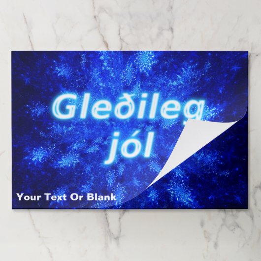 スノーバースト – グリレグジョル ペーパーパッド (折り畳み)