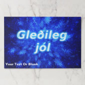 スノーバースト – グリレグジョル ペーパーパッド (正面)