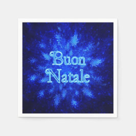 スノーバースト – ブオンナターレ スタンダードカクテルナプキン