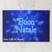 スノーバースト – ブオンナターレ ペーパーパッド (正面)