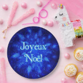 スノーバースト – Joyeux Noёl ペーパープレート (パーティー)