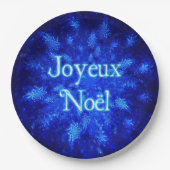 スノーバースト – Joyeux Noёl ペーパープレート (正面)