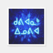 スノーバースト – Kuvianak Innovia スタンダードカクテルナプキン (正面)