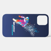 スノーバーディング | Case-Mate iPhoneケース (裏面 (横))