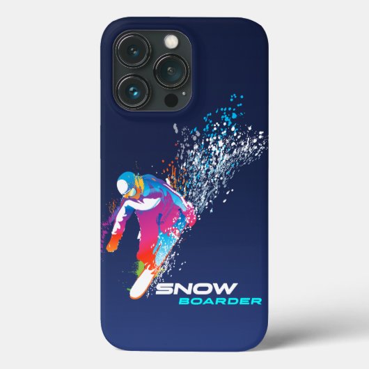スノーバーディング | Case-Mate iPhoneケース (裏面)