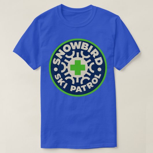 スノーバードスキーパトロール Tシャツ (デザイン正面)