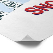 スノーバードスキーリゾートケーブルカー ポスター (角)