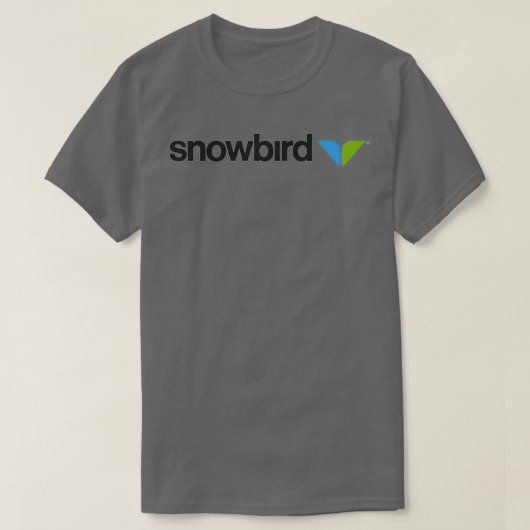 スノーバードスキーリゾートユタクラシックコピー Tシャツ (デザイン正面)