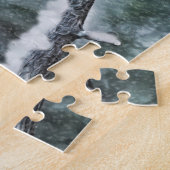 スノーバードタフテッドタイトマウズバードアートパズル ジグソーパズル (側面)