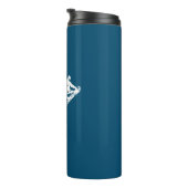 スノーバードユタのスノーボーダー タンブラー (回転右)