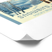 スノーバードユタスキーリゾートロッキー山脈 ポスター (角)