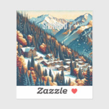 スノーバードユタ3インチビニールシール