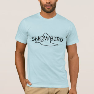 スノーバード·メンズTシャツ Tシャツ