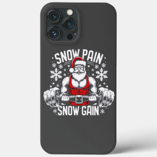スノーパインスノーゲインフェスティバルクリスマスジムトレーニング iPhone 13 PRO MAXケース