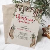 スノーパインズカンパニークリスマスオープンハウス 招待状