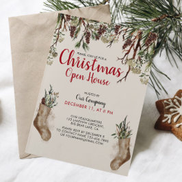 スノーパインズカンパニークリスマスオープンハウス 招待状