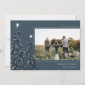 スノーパインズ |クリスマスエレガントの写真 シーズンカード (正面)