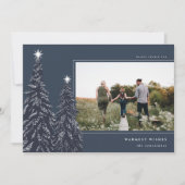 スノーパインズ |クリスマスエレガントの写真 シーズンカード (正面)