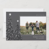 スノーパインズ |クリスマスエレガントの写真 シーズンカード (正面)