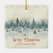 スノーパインツリーズヴィンテージ セラミックオーナメント (裏面)