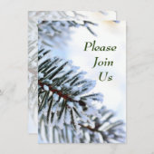 スノーパインブランチ 招待状 (正面/裏面)