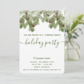 スノーパイン支店ホリデーパーティ企業の 招待状 (スタンド正面)