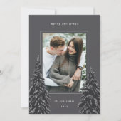 スノーパイン |クリスマスエレガントの写真 シーズンカード (正面)