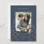 スノーパイン |クリスマスエレガントの写真 シーズンカード (正面)