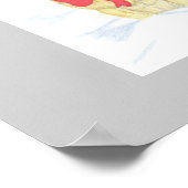 スノーパグプリント ポスター (角)