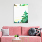 スノーヒル キャンバスプリント (インサイチュ (リビング))