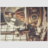 スノービクトリアングローブパフォーマーSteampunk音楽 薄葉紙 (正面)