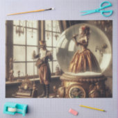 スノービクトリアングローブパフォーマーSteampunk音楽 薄葉紙 (クラフト)