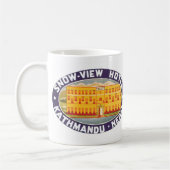 スノービューホテルカトマンズネパール コーヒーマグカップ (左)