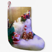 スノービレッジのクリスマスストッキング スモールクリスマスストッキング (正面)