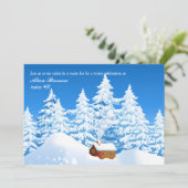 スノービーキャビン招待状 招待状 (スタンド正面)