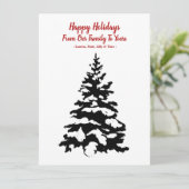 スノーピン ハッピーホリデーカード シーズンカード (スタンド正面)