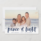 スノーピース | ハヌカの写真 シーズンカード (正面)