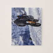 スノーファットビークスマウンテンバイク自転車サイクリング ジグソーパズル (縦)