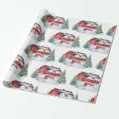 スノーファームクリスマス ラッピングペーパー (アンロールド)