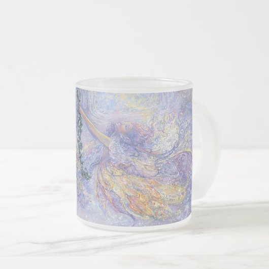 スノーフェアリーフロステッドマグ フロストグラスマグカップ (正面右)