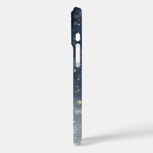 スノーフォンで神秘的なホワイトバーンフクロウ Case-Mate iPhoneケース (裏面 / 左)