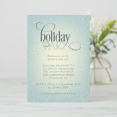 スノーフォールホリデーパーティー 招待状 (スタンド正面)