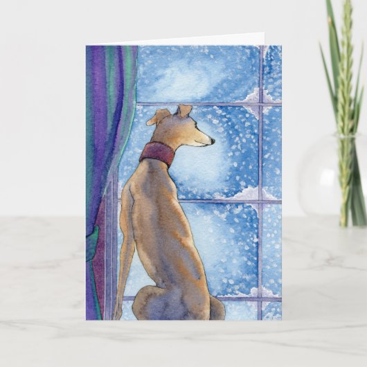 スノーフォール – ホリデーズカード シーズンカード (正面)