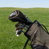 スノーフクロウと月絵画のオリジナル- Bird Art ゴルフヘッドカバー (インサイチュ)