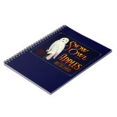 スノーフクロウりんご ノートブック (左側)