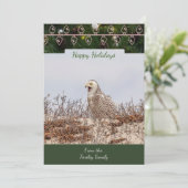 スノーフクロウクリスマスカード シーズンカード (スタンド正面)