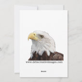 スノーフクロウクリスマスカード シーズンカード (裏面)