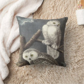 スノーフクロウバイアウドゥボン クッション (ブランケット)