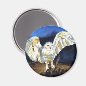 スノーフクロウバイポーラアドウェル マグネット (正面/裏面)