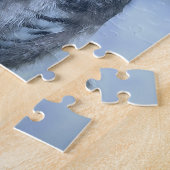 スノーフクロウ写真パズル ジグソーパズル (側面)